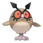 ¿A qué nivel evoluciona Hoothoot?