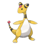 ¿A qué nivel evoluciona Ampharos?