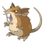 ¿A qué nivel evoluciona Raticate?