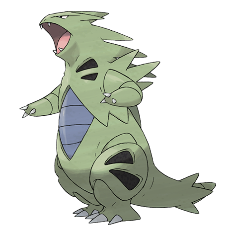 ¿A qué nivel evoluciona Tyranitar?