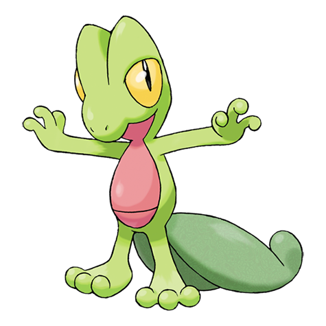 ¿A qué nivel evoluciona Treecko?