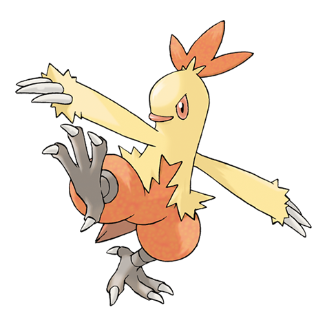 ¿A qué nivel evoluciona Combusken?