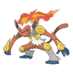 ¿A qué nivel evoluciona Infernape?