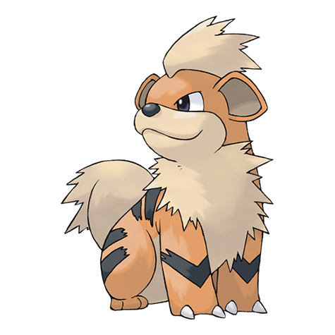 ¿A qué nivel evoluciona Growlithe?