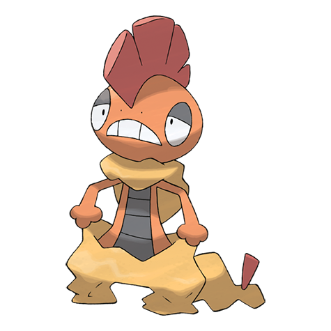 ¿A qué nivel evoluciona Scrafty?